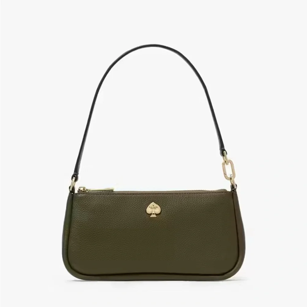 kate spade Pebbled Leather-Kayla Convertible Wristlet - Picture 2 of 13